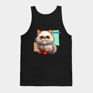 Persian Cat Tank Top